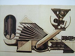 Voight-Kampff Machine, an example of Mead's artwork for Blade Runner