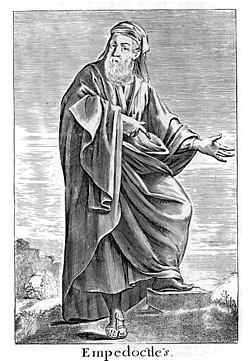 Empedocles, 17th-century engraving