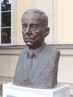 A bust of Andrić in Graz, Austria