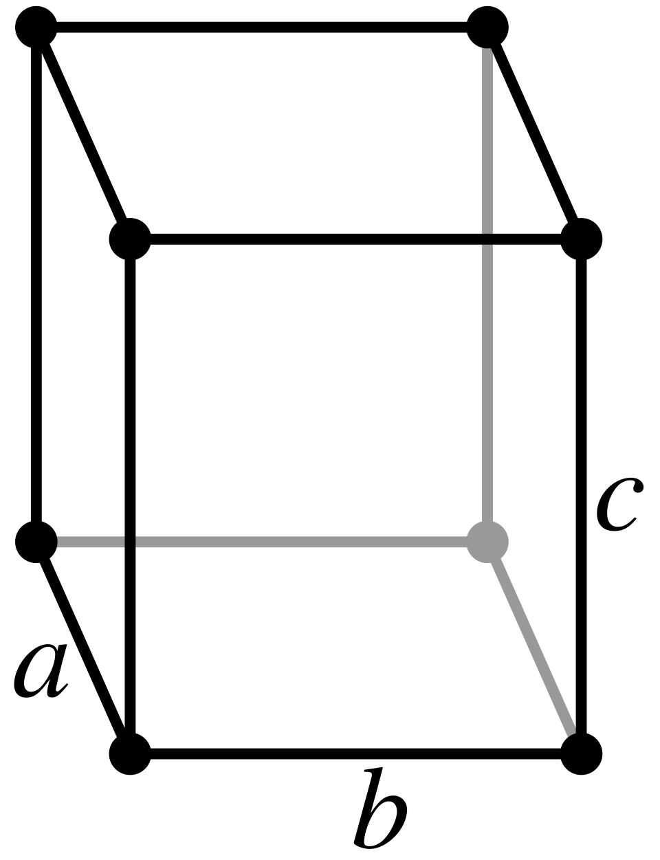 Orthohombic, simple