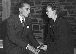 Frédéric Joliot and Irène Joliot-Curie