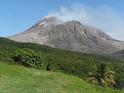 2007 view of the Soufrière Hills volcano