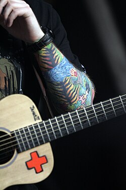 Many of Sheeran's tattoos are either connected to his family, achievements, or memories.