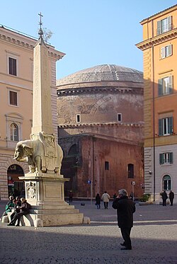 Southeast view of the Pantheon