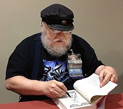 Martin at LoneStarCon 3 (the 71st World Science Fiction Convention), 2013