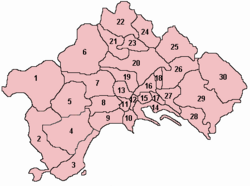 The quarters of Naples.