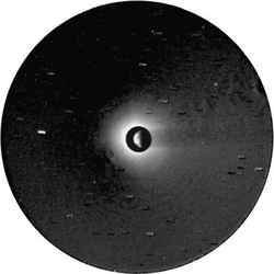 Image of the lunar sodium exosphere over a 7° field of view.