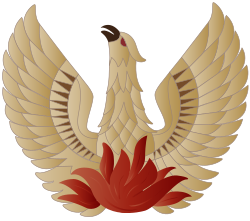 In Greece, the phoenix rising from flames was the symbol of the First Hellenic Republic under Ioannis Kapodistrias, the Mountain Government and the Regime of the Colonels.