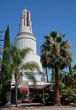 The Tower Theatre, where Tower Records was founded