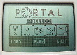 A fan-made game similar to the game Portal