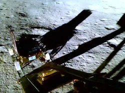 Pragyan on the Moon