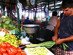 The Zelen Pazar ("green market")