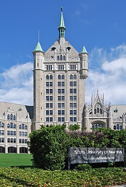 SUNY System Administration Building "The SUNY Castle" in Albany