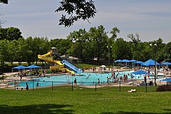 Wollman Aquatic Center at 13th and Shawnee streets in Leavenworth