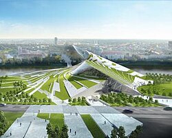 Design submitted by Daniel Libeskind