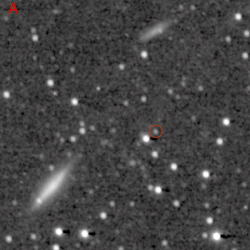 Quaoar from New Horizons viewed at a distance of 14 AU