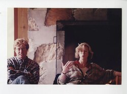 Robert Redford & Michelle Satter at Sundance's first June Filmmakers Lab 1981
