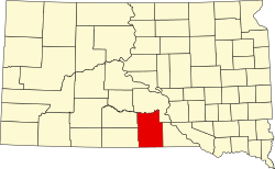 Tripp County map