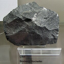 A German example of latite, a type of volcanic rock