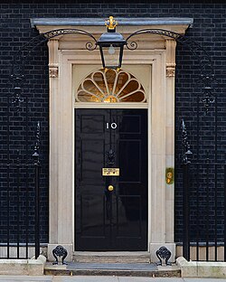 10 Downing Street, official residence of the Prime Minister