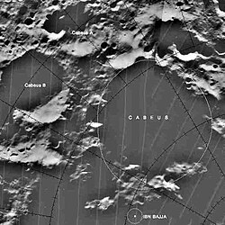 Cabeus Crater.