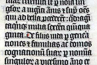 The Latin Malmesbury Bible, from 1407