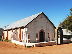 A Methodist chapel in Leliefontein, Northern Cape, South Africa