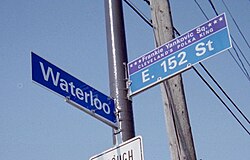 Intersection signpost