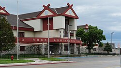 Standing Rock Administrative Service building, Fort Yates