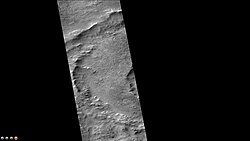 West side of Nansen Crater, as seen by CTX camera (on Mars Reconnaissance Orbiter)