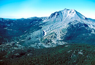 Lassen Peak's northeastern face