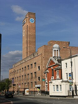 The former Greenwich Town Hall, now known as "Meridian House"