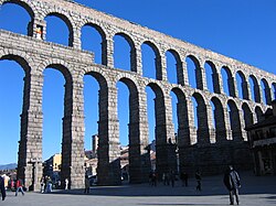 Aqueduct of Segovia, a 1st-century AD masterpiece