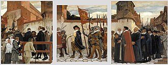 The inauguration of the Royal Academy of Turku in 1640.