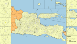 2nd-level Administrative map of East Java Province