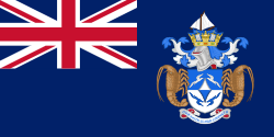 The flag of Tristan da Cunha