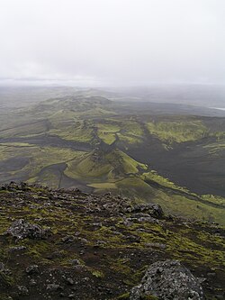Crater row of Laki