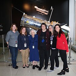 Nancy Grace Roman with Women of Hubble