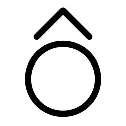 Alchemical symbol for the element zinc