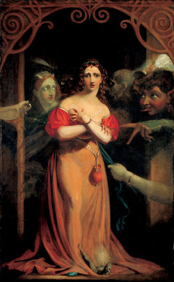 Theodor von Holst, Bertalda, Assailed by Spirits, c. 1830