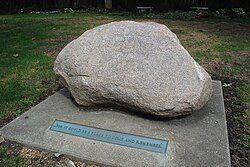 Remembrance Rock gravesite