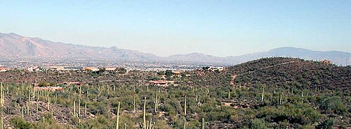 Panorama of western suburbs