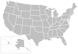 The nine regions of Alpha Kappa Alpha Sorority in the United States[92]
