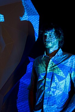 Gotye in front of Fractured Heart (2013)