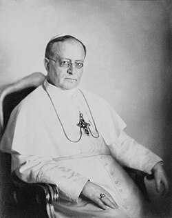 Pope Pius XI funded £100,000 to support the founding of the university.