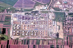 NIS refinery in Pančevo, Serbia
