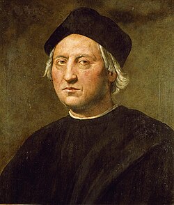 The voyages of Christopher Columbus, starting in 1492, coincided with the first wave of European colonization and began sustained contact between the Eastern and Western Hemispheres.