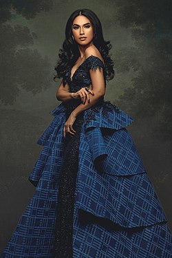 Mela Habijan, the 2020 winner of the Miss Trans Global contest