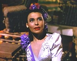Lena Horne as Julie in a scene from Show Boat in Till the Clouds Roll By (1946)