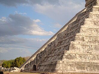Chichen Itza during the spring equinox—Kukulkan, the famous descent of the snake